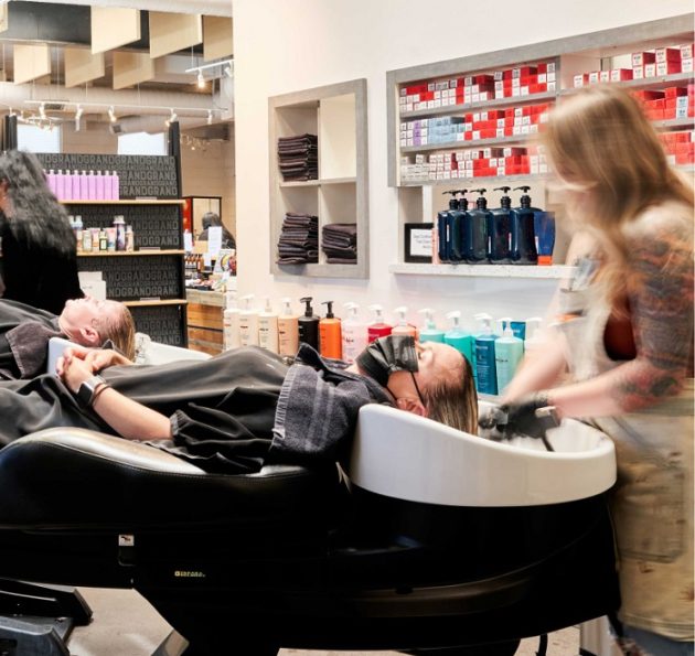 Professional hair services at Grand Salon in Denver