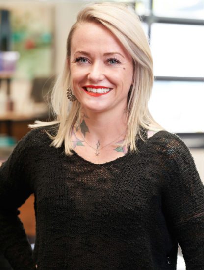 Hair stylist at Grand Salon in Denver