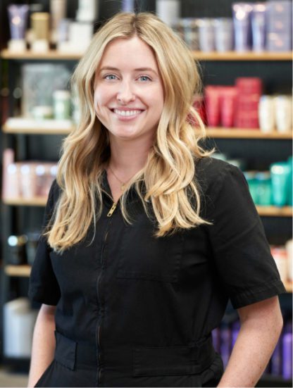 Hair stylist at Grand Salon in Denver
