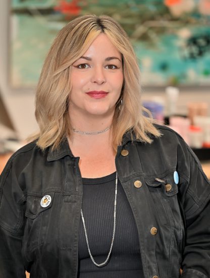 Hair stylist at Grand Salon in Denver