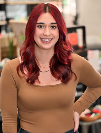 Hair stylist at Grand Salon in Denver